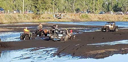 Hatfield ATV Rental & Repair ATV mudding with friends